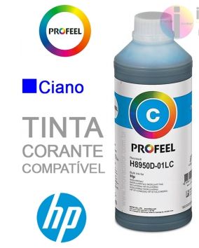 Tinta Profeel H8950-01-LC Ciano Corante 1 Litro