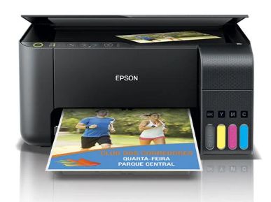 Impressora Multifuncional Epson Ecotank L3250 Usb Bivolt Wifi + 400ml Tinta Sublimática