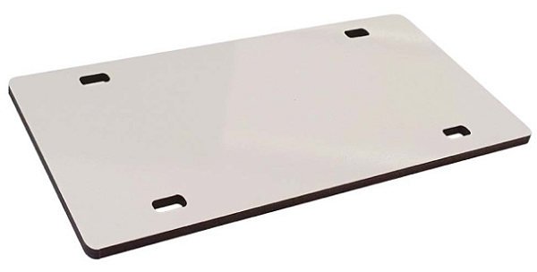 Placa Automotiva em Mdf 6mm 28x10cm