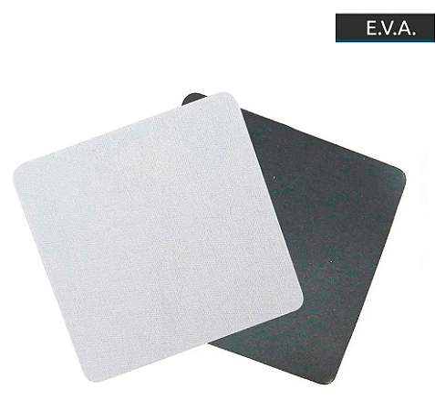 Porta-copos para Sublimação de EVA Quadrado - 05 Unidades