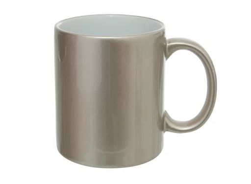 Caneca Cerâmica Perolizada Champagne Para Sublimação - 1un