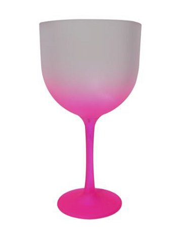 Taça Gin Happy 550ml Degradê Pink