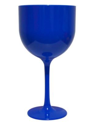 Taça Gin 550ml Azul Leitoso