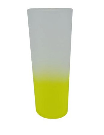 Long Drink Premium 350ml Degradê Amarelo Neon