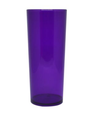 100 Copo Long Drink capacidade de 330ml Roxo para Transfer Laser ou Serigrafia