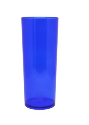 Long Drink Fit 250ml Azul Neon