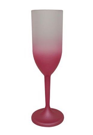 Taça Champanhe 190ml Degradê Rose Gold