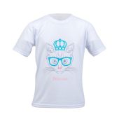Camiseta Poliéster Branca - Infantil ( Marca Sublimatica )