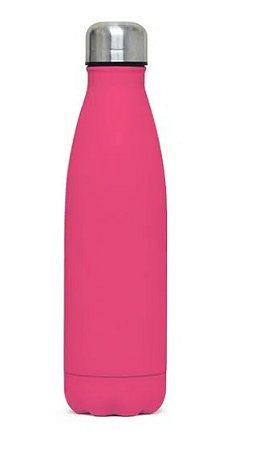 Garrafa Térmica de Inox Matte Pink - 500ml