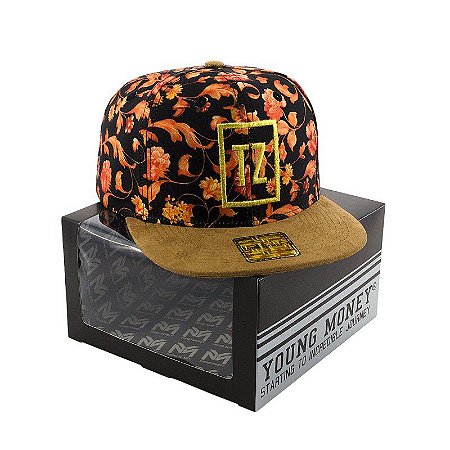 BONE ABA RETA SNAPBACK TATI ZAQUI FLORAL