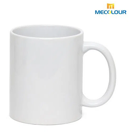 Caneca para Sublimação de Cerâmica Branca Classe AAA Mecolour - 12 Unidade