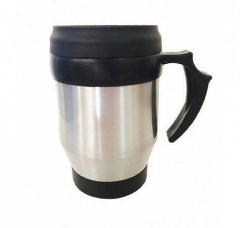 Caneca Térmica Baby de Alumínio Prata para Sublimação - 300ml - 1 unidades