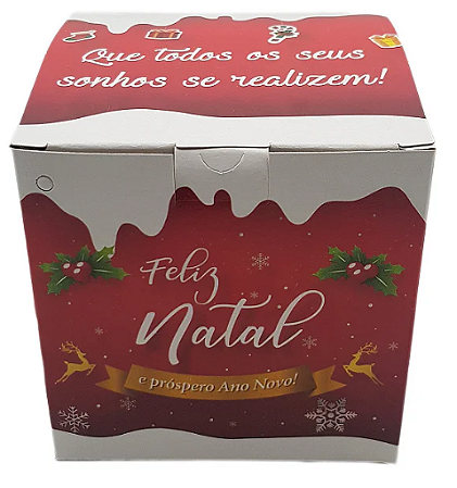 Caixinha natalina para caneca "Prospero Natal" (11oz)