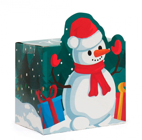Caixinha Natalina para Caneca "Boneco de Neve" (11oz) - Unidade