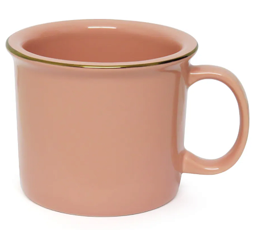 Caneca para Sublimação de Cerâmica Esmaltada Rosa - 300ml
