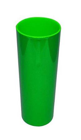 Long Drink Metalizado Verde com interna verde Para Transfer Laser ou Serigrafia 1un