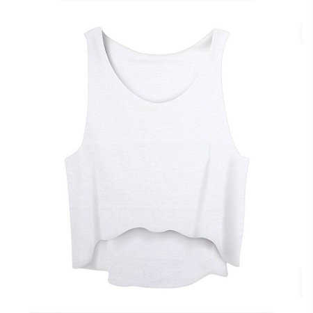 Croped Poliéster P/Sublimação Tam M