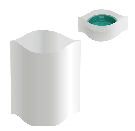 Filme Plástico Térmo Encolhível Universal para uso em Sublimação 23,5cm x 1 Metro