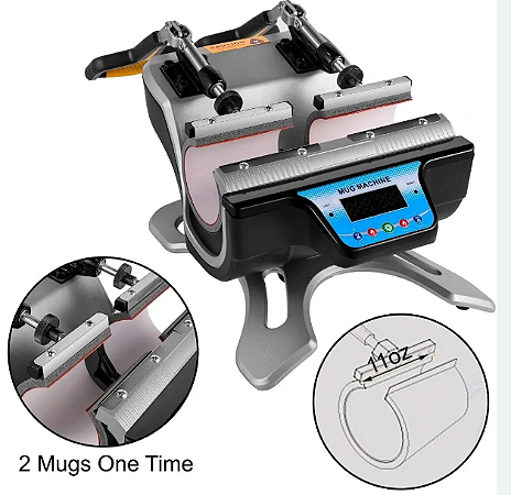 Prensa Térmica Caneca Dupla - 220V