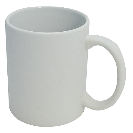 Caneca Cerâmica para Sublimação Craquelê Branca - 325ml