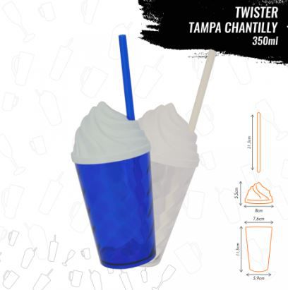 Mini Twister Tampa Chantily 350ml