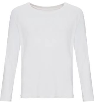 Camiseta Infantil Manga Longa com Proteção Solar UV (Poliester) - P/Sublimação - Branca Tamanho 8