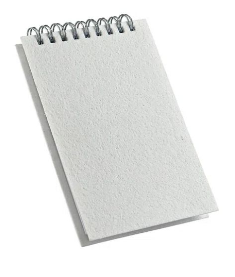 Caderneta Rascunho 100fls Capa Pet Para Sublimação (0,91 x 14,1cm) - 1un