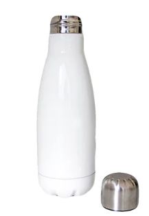 Garrafa para Sublimação em Aço Inox Branco - 500ml