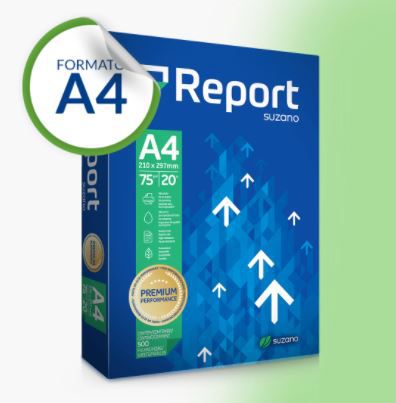 Papel Sulfite Report Premium A4 75g 500 folhas