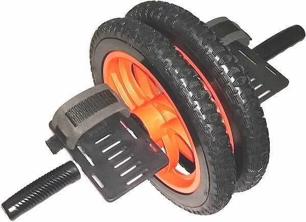 Super Roda Abdominal Dupla da TURBO FITNESS