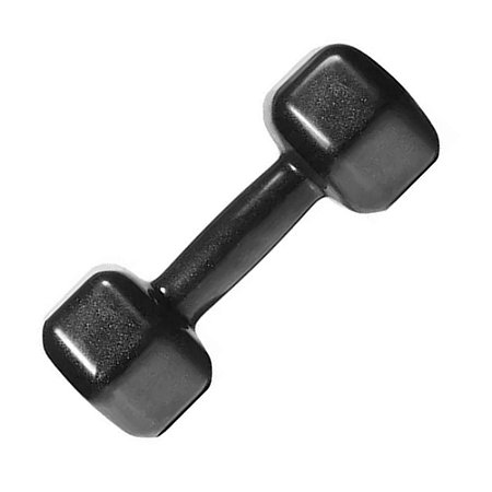 Dumbbell Sextavado de 3kg Emborrachado (unidade) da Turbo Fitness