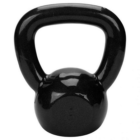 Kettlebell de 6kg Emborrachado da TURBO FITNESS