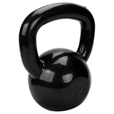 Kettlebell de 22kg Emborrachado da TURBO FITNESS