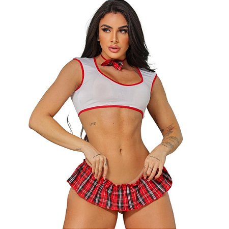 Mini Fantasia Universitária Pimenta Sexy 7222