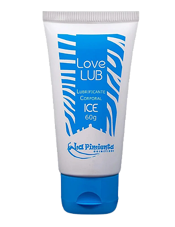 Love Lub Ice Lubrificante Íntimo La Pimienta