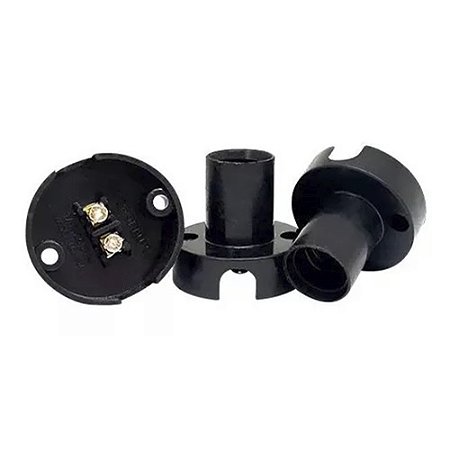 Bocal/Soquete E14 Fixo Termoplástico 1A 250V