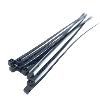 Abraçadeira de Nylon 450 x 7,6 mm Preta - Pacote 50 Unidades