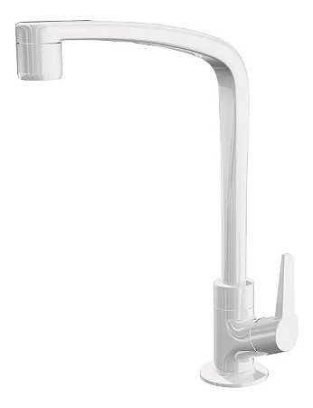 Torneira para Cozinha de Mesa Flatt Branca Lorenzetti 1167 F71