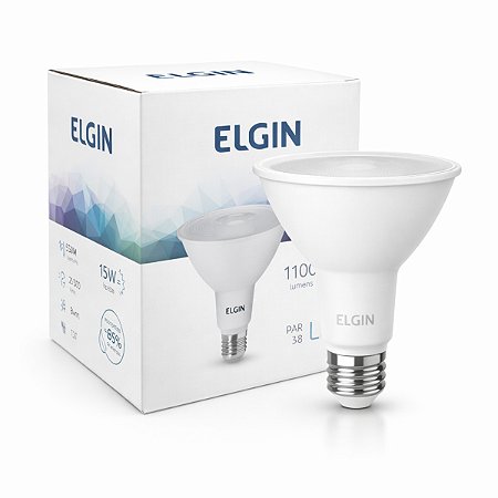 Lâmpada Led Par38 Branco Frio 6500k 15W Bivolt