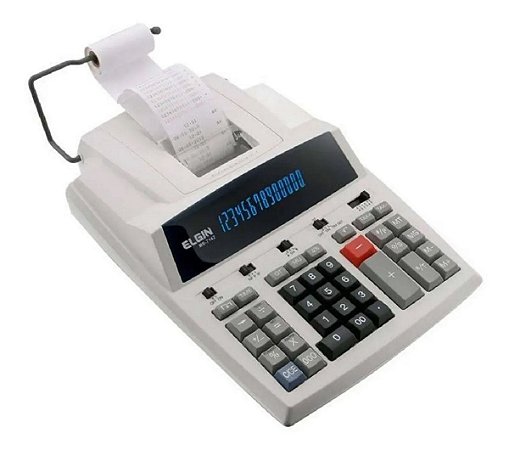 Calculadora Eletrônica de Mesa com Bobina MB7142 Elgin