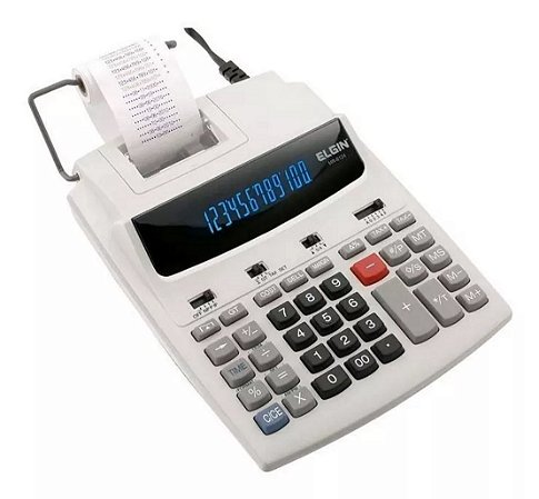 Calculadora Eletrônica de Mesa com Bobina MR6124 Elgin