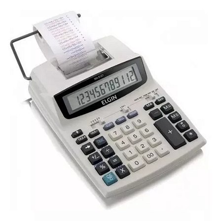 Calculadora Eletrônica de Mesa Compacta com Bobina MA5121 Elgin