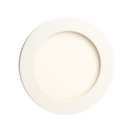 Painel Led Embutir Redondo Branco Neutro 4000K 12W Bivolt