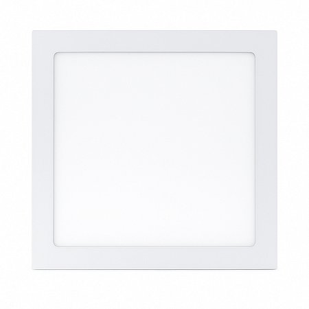 Painel Led Embutir Quadrado Branco Quente 3000K 18W Bivolt