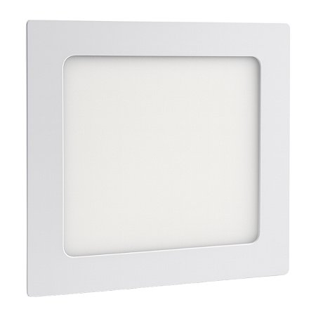Painel Led Embutir Quadrado Branco Neutro 4000K 12W Bivolt