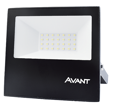 Refletor Led Slim Branco Frio 6500K 30W Bivolt