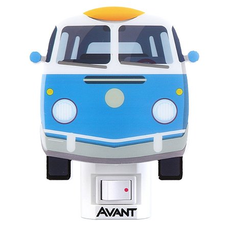 Luz Noturna LED de Tomada 3000K 1W Bivolt Avant Kombi Kids