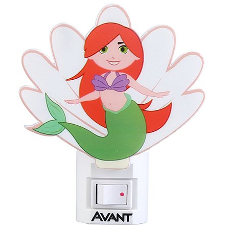 Luz Noturna Led Sereia 3000K 1W Bivolt