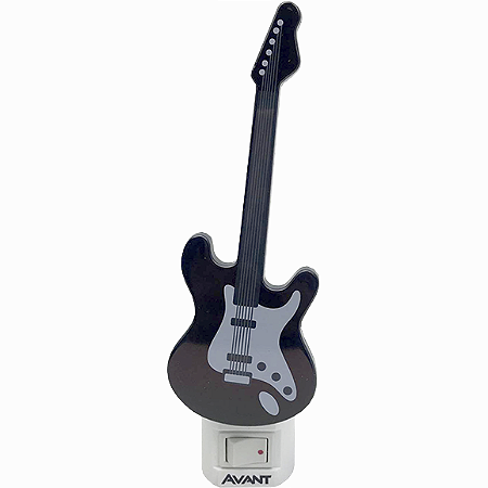 Luz Noturna Led Guitarra 3000K 1W Bivolt