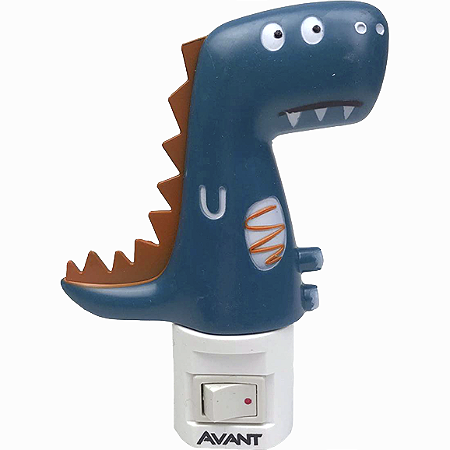 Luz Noturna Led Dinossauro 3000K 1W Bivolt